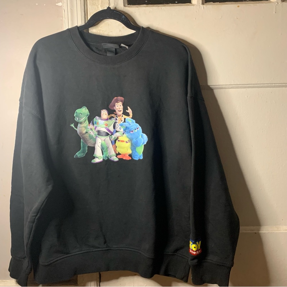 Toy Story black sweater